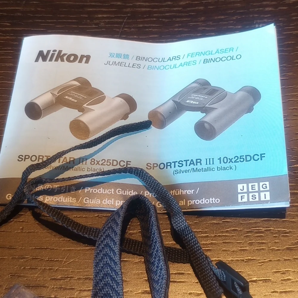 NIKON Nascar 8x25 Binoculars Fully Serviced Excellent Condition